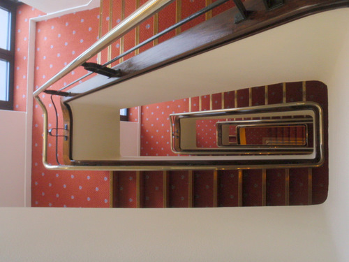 Hamburg's Alster-Hof stair case.